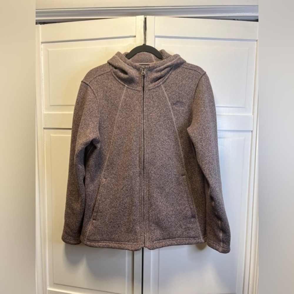The North Face Women’s Crecent Jacket Size Women’s Large Color Purple/Gray